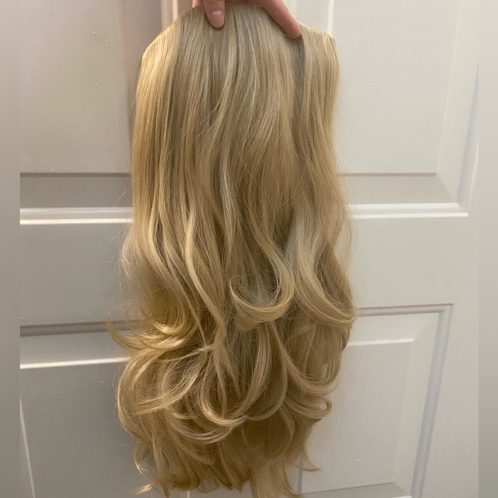 Real human hair extension